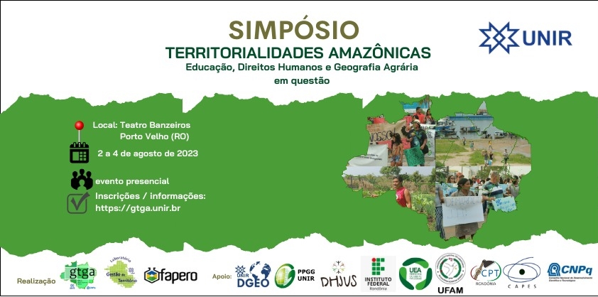 Simpósio Territorialidades Amazônicas: Educação, Direitos Humanos e Geografia Agrária em questão